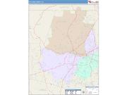 Paulding <br /> Wall Map <br /> Color Cast Style 2025 Map