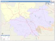 Pickens <br /> Wall Map <br /> Color Cast Style 2025 Map