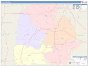 Pike <br /> Wall Map <br /> Color Cast Style 2025 Map