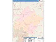 Talbot <br /> Wall Map <br /> Color Cast Style 2025 Map