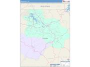 Union <br /> Wall Map <br /> Color Cast Style 2025 Map