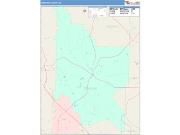 Webster <br /> Wall Map <br /> Color Cast Style 2025 Map