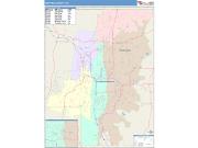 Whitfield <br /> Wall Map <br /> Color Cast Style 2025 Map
