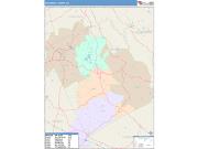 Wilkinson <br /> Wall Map <br /> Color Cast Style 2025 Map
