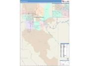 Ada <br /> Wall Map <br /> Color Cast Style 2025 Map