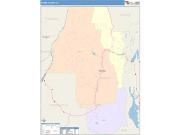 Adams <br /> Wall Map <br /> Color Cast Style 2025 Map