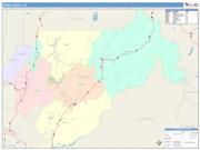 Boise <br /> Wall Map <br /> Color Cast Style 2025 Map