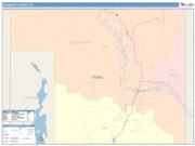 Boundary <br /> Wall Map <br /> Color Cast Style 2025 Map