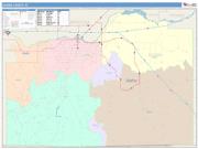 Cassia <br /> Wall Map <br /> Color Cast Style 2025 Map