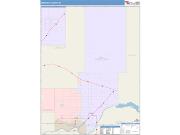 Minidoka <br /> Wall Map <br /> Color Cast Style 2025 Map