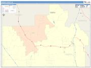 Oneida <br /> Wall Map <br /> Color Cast Style 2025 Map