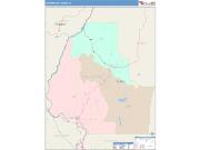 Washington <br /> Wall Map <br /> Color Cast Style 2025 Map