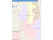 Boone <br /> Wall Map <br /> Color Cast Style 2025 Map