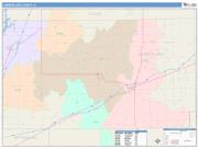 Cumberland <br /> Wall Map <br /> Color Cast Style 2025 Map