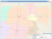 Douglas <br /> Wall Map <br /> Color Cast Style 2025 Map
