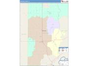 Edwards <br /> Wall Map <br /> Color Cast Style 2025 Map