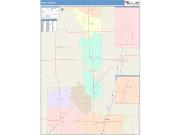 Ford <br /> Wall Map <br /> Color Cast Style 2025 Map
