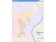 Gallatin <br /> Wall Map <br /> Color Cast Style 2025 Map