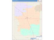 Hamilton <br /> Wall Map <br /> Color Cast Style 2025 Map