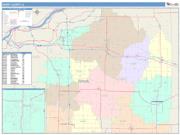Henry <br /> Wall Map <br /> Color Cast Style 2025 Map
