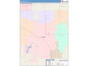 Jasper <br /> Wall Map <br /> Color Cast Style 2025 Map