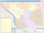 Jo Daviess <br /> Wall Map <br /> Color Cast Style 2025 Map