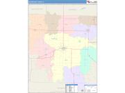 McDonough <br /> Wall Map <br /> Color Cast Style 2025 Map