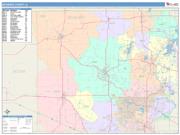 McHenry <br /> Wall Map <br /> Color Cast Style 2025 Map