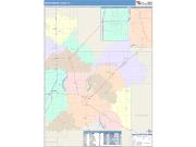 Montgomery <br /> Wall Map <br /> Color Cast Style 2025 Map