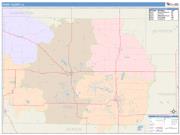 Perry <br /> Wall Map <br /> Color Cast Style 2025 Map