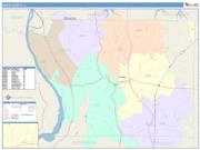 Union <br /> Wall Map <br /> Color Cast Style 2025 Map