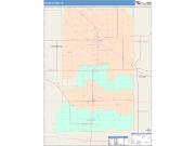 Adams <br /> Wall Map <br /> Color Cast Style 2025 Map