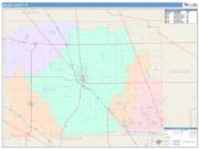 Boone <br /> Wall Map <br /> Color Cast Style 2025 Map