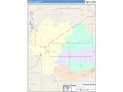 Carroll <br /> Wall Map <br /> Color Cast Style 2025 Map