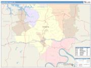 Crawford <br /> Wall Map <br /> Color Cast Style 2025 Map