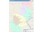 Dearborn <br /> Wall Map <br /> Color Cast Style 2025 Map