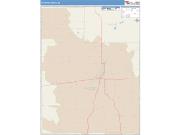 Fayette <br /> Wall Map <br /> Color Cast Style 2025 Map