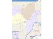 Floyd <br /> Wall Map <br /> Color Cast Style 2025 Map