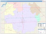 Hancock <br /> Wall Map <br /> Color Cast Style 2025 Map