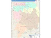 Johnson <br /> Wall Map <br /> Color Cast Style 2025 Map