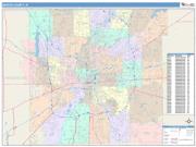 Marion <br /> Wall Map <br /> Color Cast Style 2025 Map