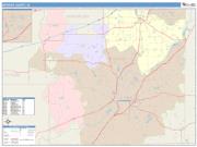 Morgan <br /> Wall Map <br /> Color Cast Style 2025 Map