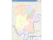 Perry <br /> Wall Map <br /> Color Cast Style 2025 Map