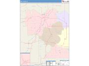 Pike <br /> Wall Map <br /> Color Cast Style 2025 Map