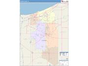 Porter <br /> Wall Map <br /> Color Cast Style 2025 Map