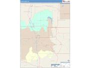 Scott <br /> Wall Map <br /> Color Cast Style 2025 Map