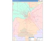 Tippecanoe <br /> Wall Map <br /> Color Cast Style 2025 Map