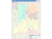 Vigo <br /> Wall Map <br /> Color Cast Style 2025 Map