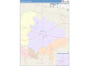 Washington <br /> Wall Map <br /> Color Cast Style 2025 Map