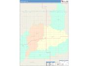 Adair <br /> Wall Map <br /> Color Cast Style 2025 Map